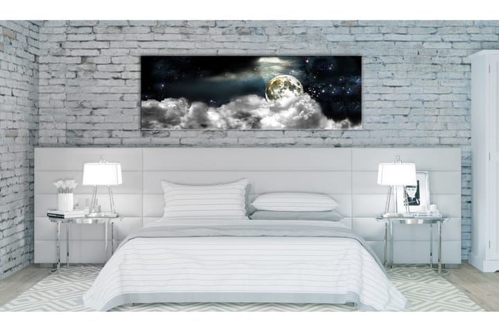 Taulu Moon In The Clouds 120x40 - Artgeist sp. z o. o. - Canvas-taulu - Seinäkoristeet