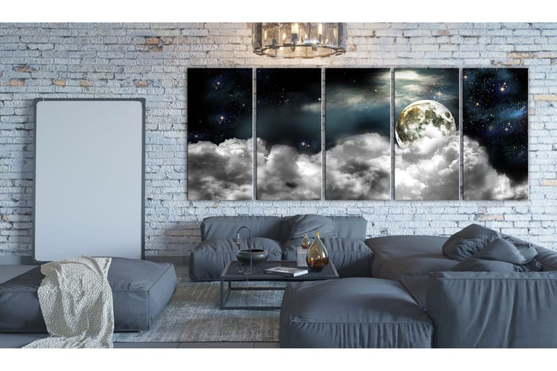 Taulu Moon In The Clouds 200x80 - Artgeist sp. z o. o. - Sisustustuotteet - Taulu & taide - Canvas-taulu