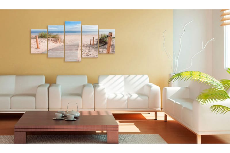 Taulu Morning On The Beach 100x50 - Artgeist sp. z o. o. - Sisustustuotteet - Taulu & taide - Canvas-taulu