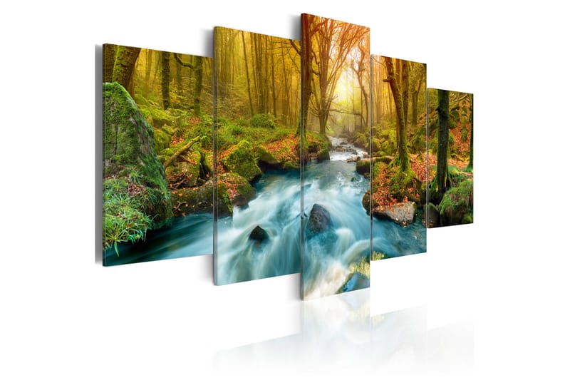 Taulu Morning On The River 100x50, Artgeist sp. z o. o.