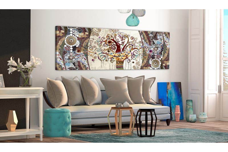 Taulu Mosaic Abstract 135x45 - Artgeist sp. z o. o. - Sisustustuotteet - Taulu & taide - Canvas-taulu