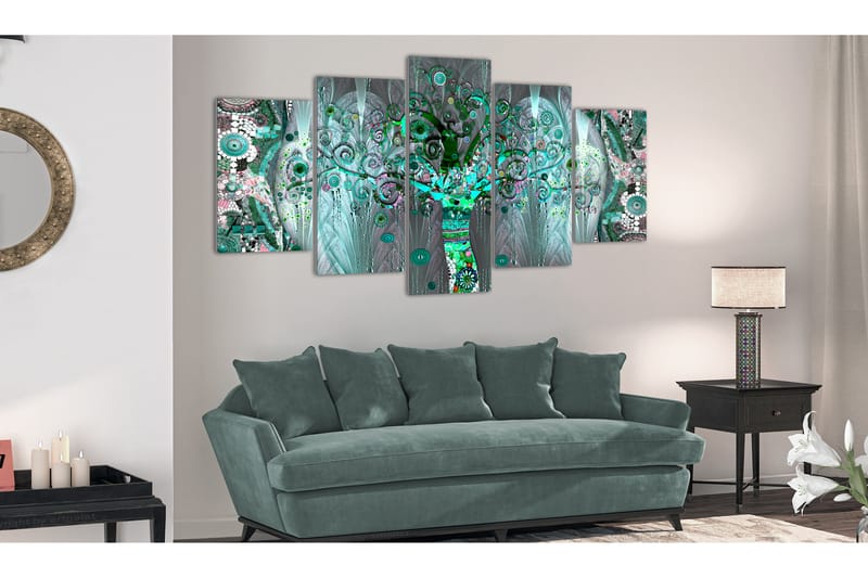 Taulu Mosaic Tree 100x50 - Artgeist sp. z o. o. - Sisustustuotteet - Taulu & taide - Canvas-taulu