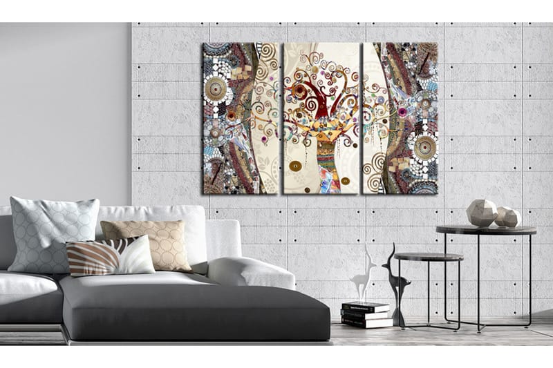 Taulu Mosaic Tree 90x60 - Artgeist sp. z o. o. - Sisustustuotteet - Taulu & taide - Canvas-taulu