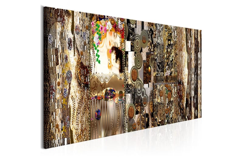 Taulu Mother's Love 1 Part Gold 150x50, Artgeist sp. z o. o.