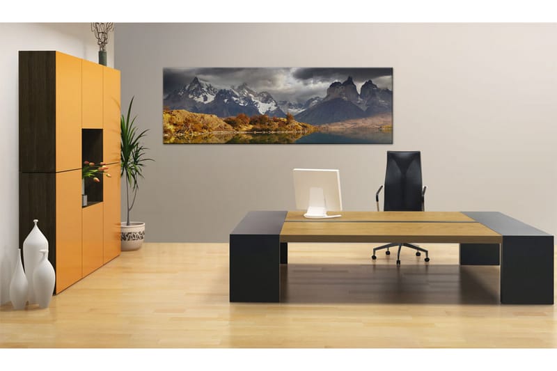 Taulu Mountain Landscape Before A Storm 120x40 - Artgeist sp. z o. o. - Sisustustuotteet - Taulu & taide - Canvas-taulu