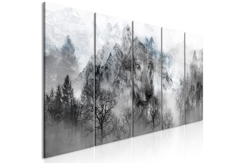 Taulu Mountain Predator 5 Parts Narrow 225x90 - Artgeist sp. z o. o. - Sisustustuotteet - Taulu & taide - Canvas-taulu