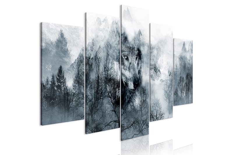 Taulu Mountain Predator 5 Parts Wide 100x50 - Artgeist sp. z o. o. - Sisustustuotteet - Taulu & taide - Canvas-taulu