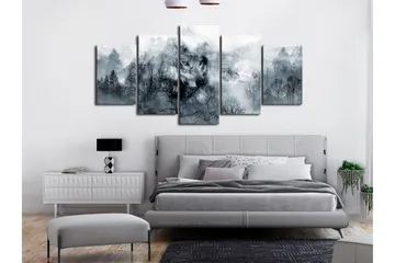 Taulu Mountain Predator 5 Parts Wide 100x50 - Artgeist sp. z o. o. - Sisustustuotteet - Taulu & taide - Canvas-taulu