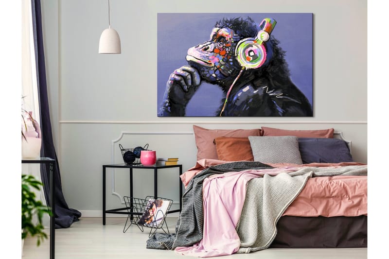 Taulu Musical Monkey (1 Part) Wide 120x80, Artgeist sp. z o. o.