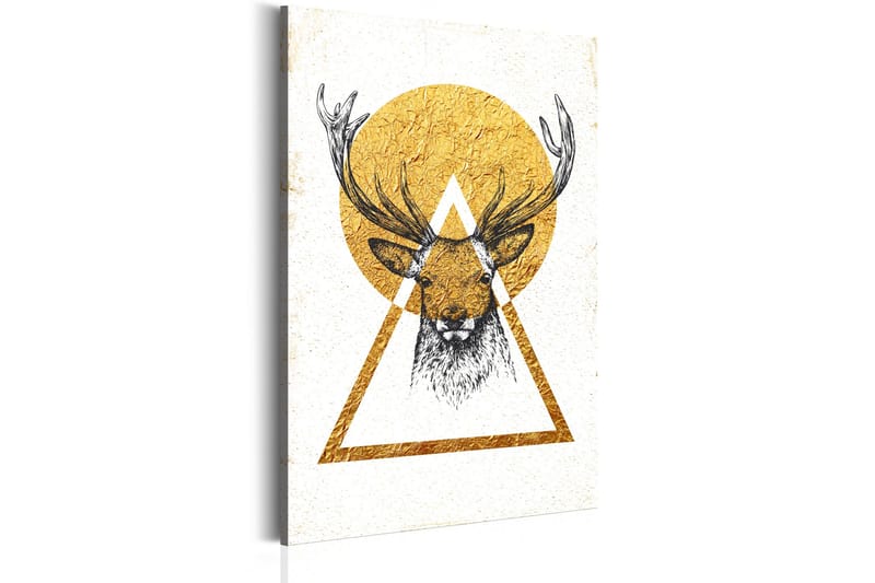 Taulu My Home Golden Deer 40x60, Artgeist sp. z o. o.
