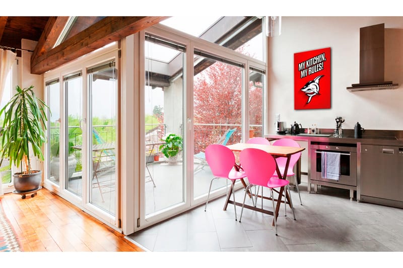 Taulu My kitchen, my rules! 60x90 - Artgeist sp. z o. o. - Sisustustuotteet - Taulu & taide - Canvas-taulu