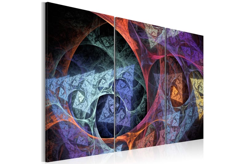 Taulu Mysterious colors abstraction 90x60, Artgeist sp. z o. o.