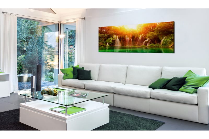 Taulu Nature: Magnificent Waterfall 135x45 - Artgeist sp. z o. o. - Sisustustuotteet - Taulu & taide - Canvas-taulu