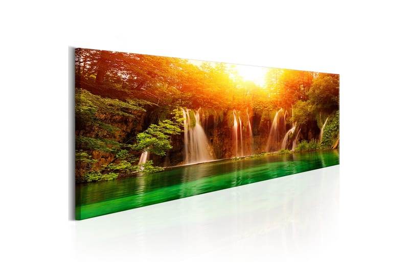 Taulu Nature: Magnificent Waterfall 135x45 - Artgeist sp. z o. o. - Sisustustuotteet - Taulu & taide - Canvas-taulu