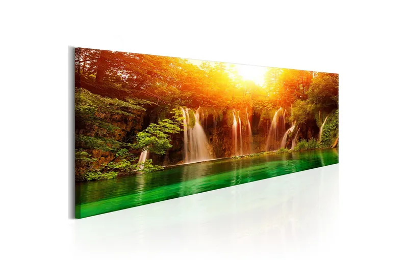 Taulu Nature Magnificent Waterfall 150x50 - Artgeist sp. z o. o. - Sisustustuotteet - Taulu & taide - Canvas-taulu