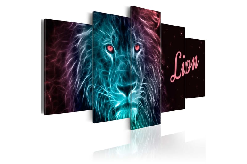 Taulu Neon King 200x100, Artgeist sp. z o. o.