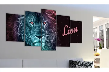 Taulu Neon King 200x100 - Artgeist sp. z o. o. - Sisustustuotteet - Taulu & taide - Canvas-taulu