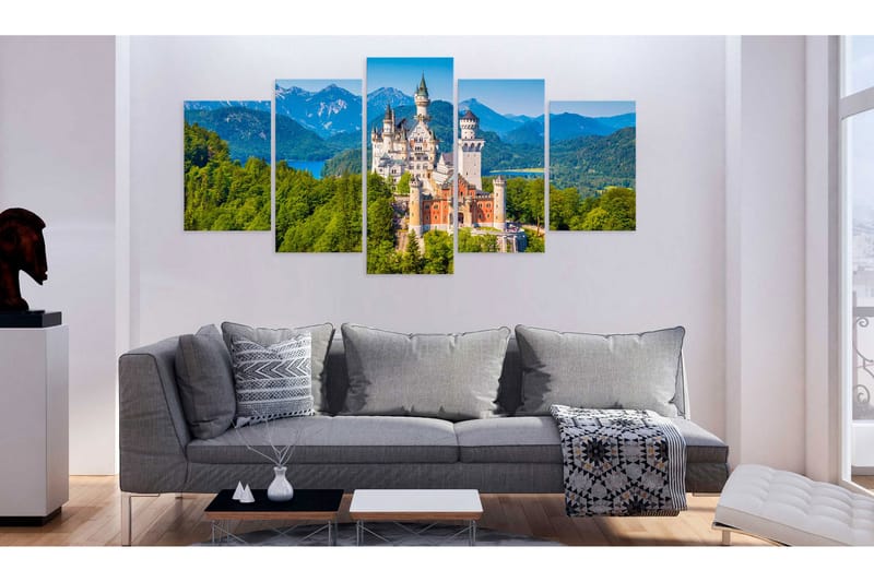 Taulu Neuschwanstein Castle 200x100 - Artgeist sp. z o. o. - Sisustustuotteet - Taulu & taide - Canvas-taulu