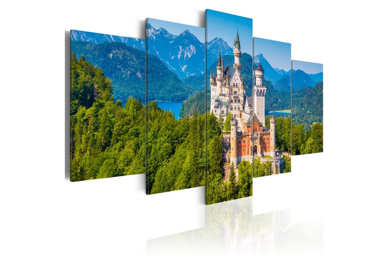 Taulu Neuschwanstein Castle 200x100 - Artgeist sp. z o. o. - Sisustustuotteet - Taulu & taide - Canvas-taulu