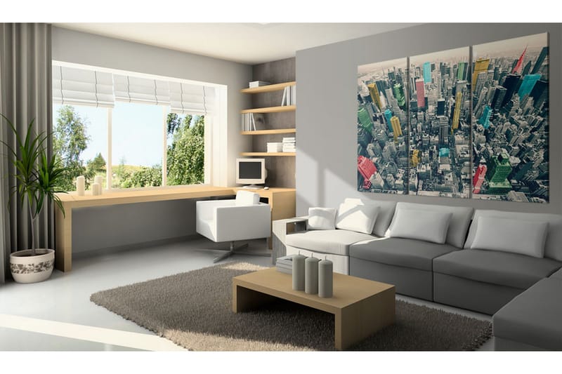 Taulu New York, black&white&colors 120x80, Artgeist sp. z o. o.