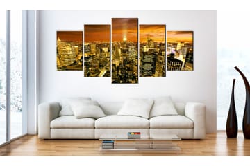 Taulu New York Amber 100x50 - Artgeist sp. z o. o. - Sisustustuotteet - Taulu & taide - Canvas-taulu