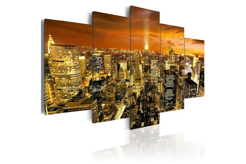 Taulu New York Amber 100x50, Artgeist sp. z o. o.