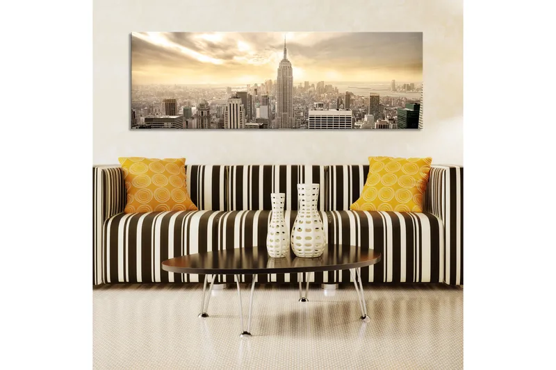 Taulu New York City among the clouds 135x45, Artgeist sp. z o. o.