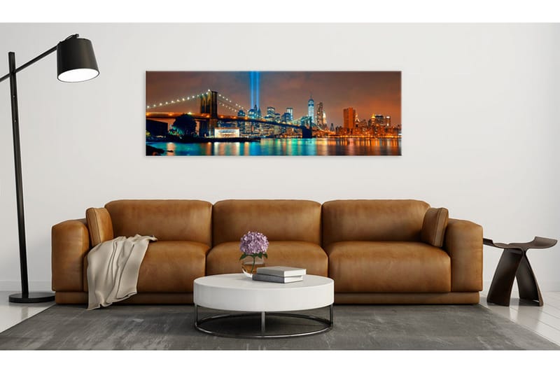 Taulu New York City Beautiful Night 150x50 - Artgeist sp. z o. o. - Sisustustuotteet - Taulu & taide - Canvas-taulu