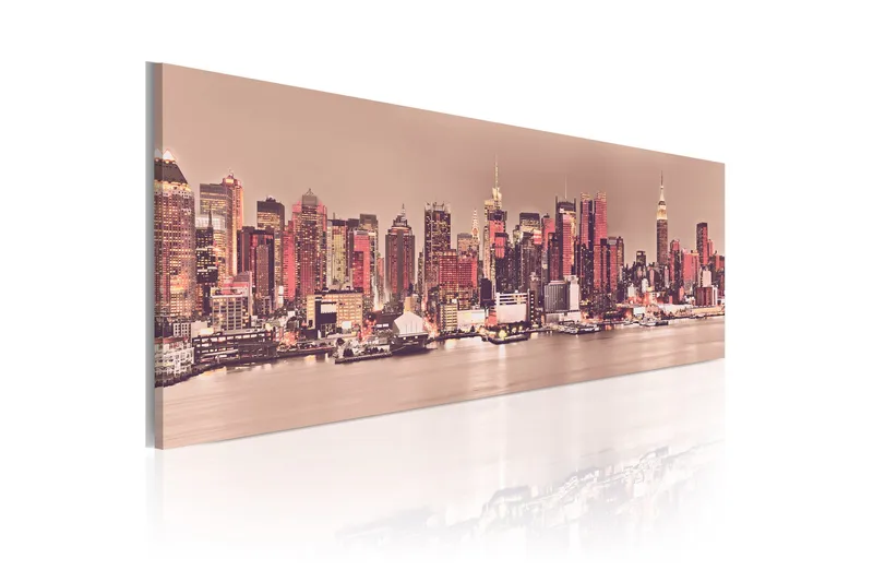Taulu New York City Of Light 135x45, Artgeist sp. z o. o.