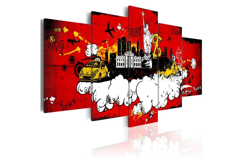 Taulu New York Comic 100x50, Artgeist sp. z o. o.