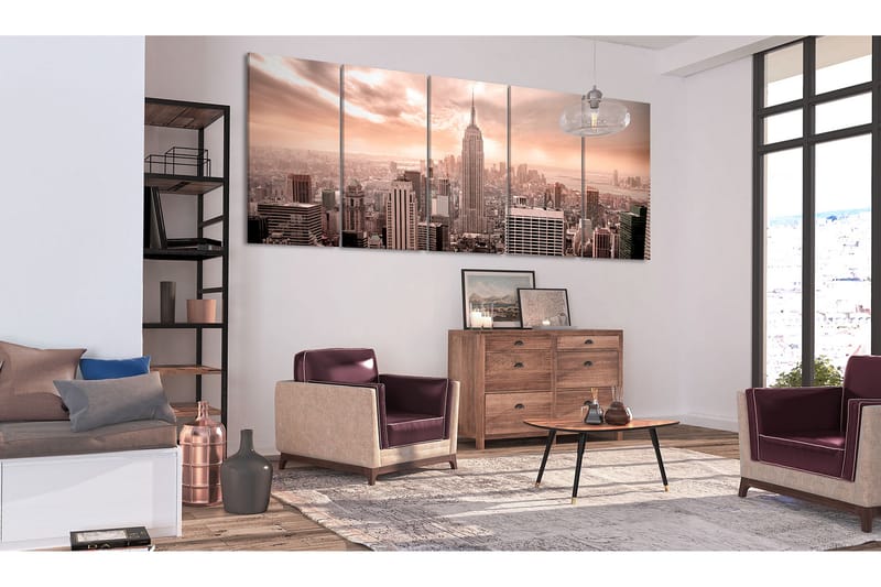 Taulu New York Manhattan 200x80 - Artgeist sp. z o. o. - Sisustustuotteet - Taulu & taide - Canvas-taulu