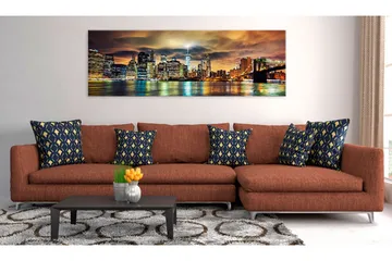 Taulu New York Sky 135x45 - Artgeist sp. z o. o. - Sisustustuotteet - Taulu & taide - Canvas-taulu