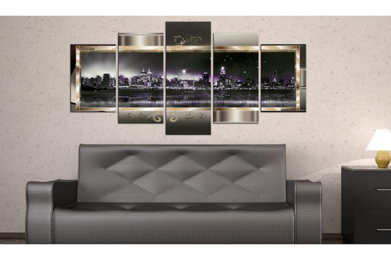 Taulu New York Starry Night 200x100 - Artgeist sp. z o. o. - Sisustustuotteet - Taulu & taide - Canvas-taulu