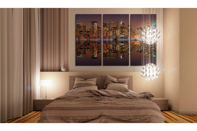 Taulu New York Water Reflection 120x80 - Artgeist sp. z o. o. - Sisustustuotteet - Taulu & taide - Canvas-taulu