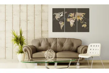 Taulu News of the World triptyykki 90x60 - Artgeist sp. z o. o. - Sisustustuotteet - Taulu & taide - Canvas-taulu