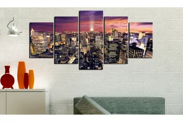 Taulu Night Light 200x100 - Artgeist sp. z o. o. - Sisustustuotteet - Taulu & taide - Canvas-taulu