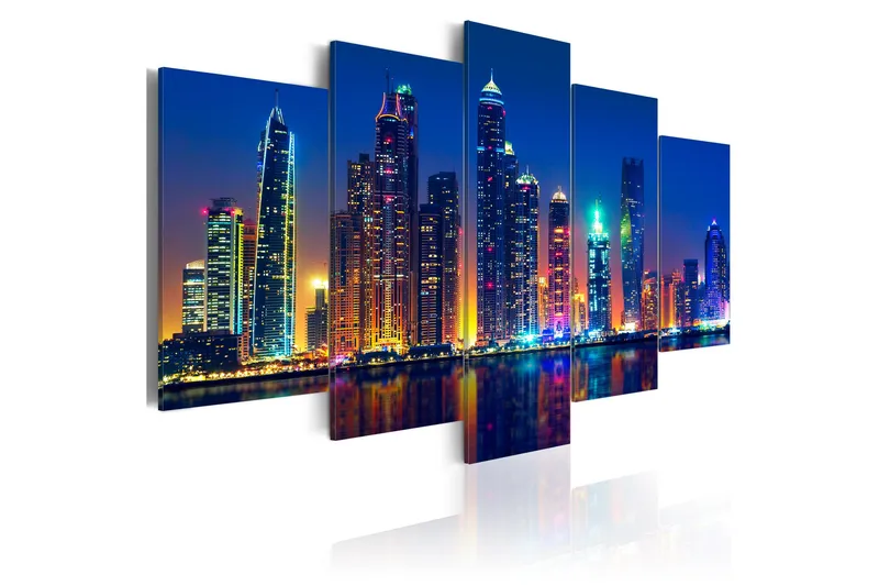 Taulu Nights In Dubai 100x50, Artgeist sp. z o. o.