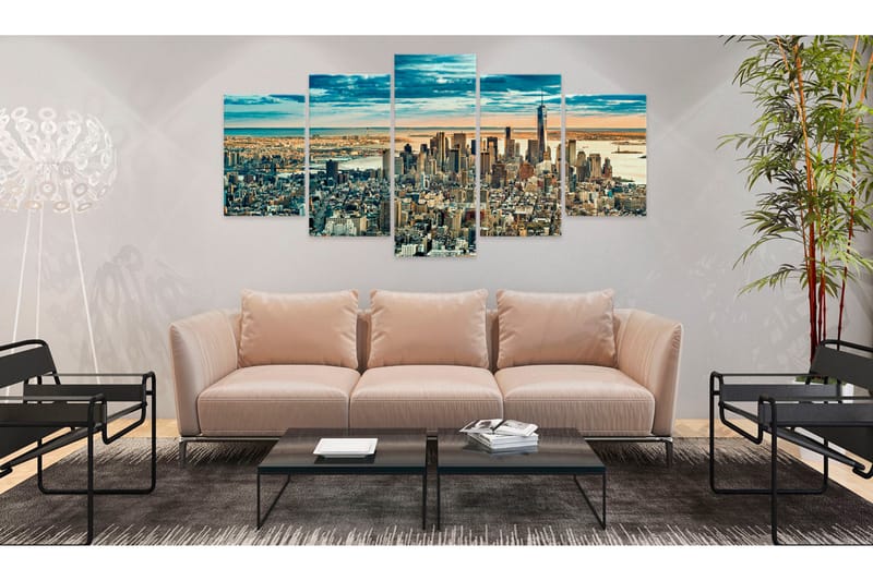Taulu Ny Dream City 200x100 - Artgeist sp. z o. o. - Sisustustuotteet - Taulu & taide - Canvas-taulu