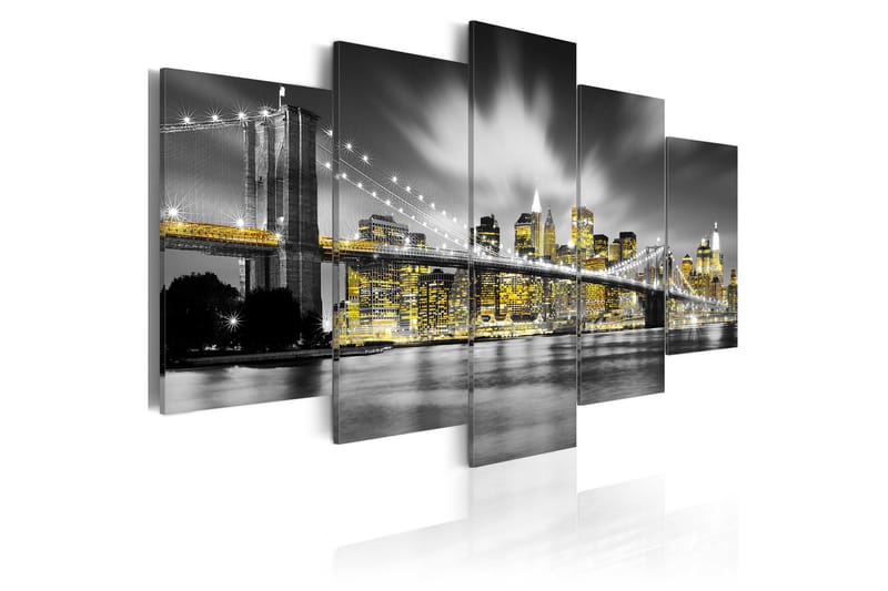 Taulu Nyc Amber Eyes 200x100 - Artgeist sp. z o. o. - Sisustustuotteet - Taulu & taide - Canvas-taulu