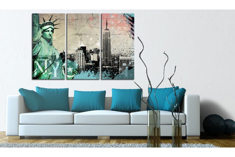 Taulu Nyc Collage 90x60 - Artgeist sp. z o. o. - Sisustustuotteet - Taulu & taide - Canvas-taulu