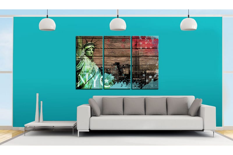 Taulu Nyc Collage II 120x80 - Artgeist sp. z o. o. - Sisustustuotteet - Taulu & taide - Canvas-taulu