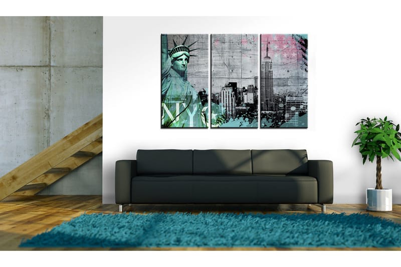 Taulu Nyc Collage III 90x60 - Artgeist sp. z o. o. - Sisustustuotteet - Taulu & taide - Canvas-taulu