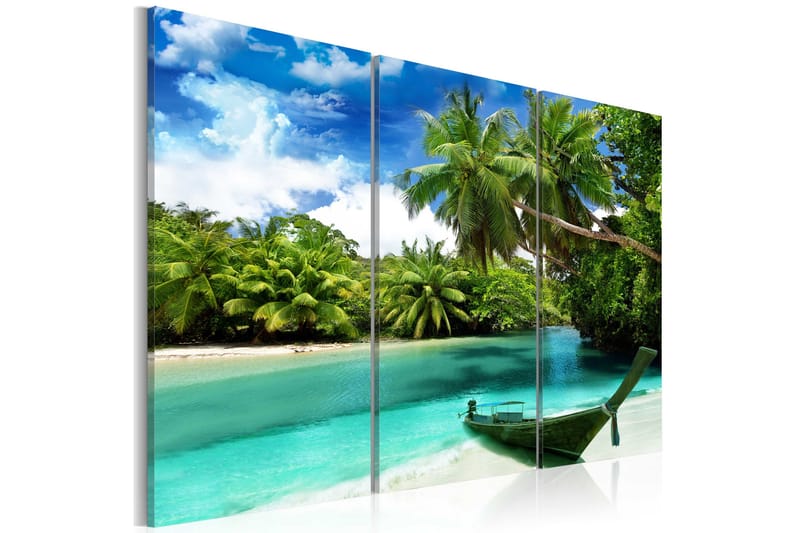 Taulu On The Island Of Dreams 90x60, Artgeist sp. z o. o.