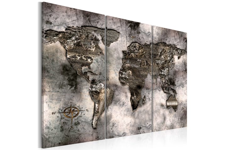 Taulu Opalescent Map 120x80 - Artgeist sp. z o. o. - Canvas-taulu - Seinäkoristeet