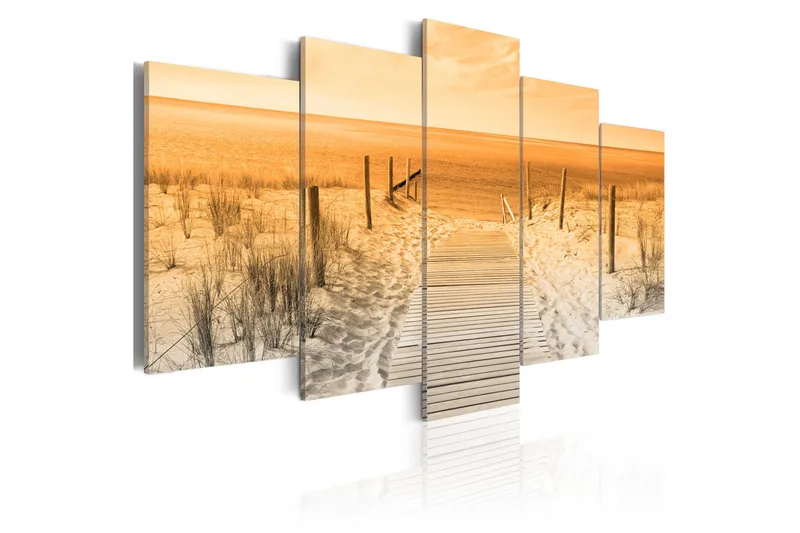 Taulu Orange Beach 100x50 - Artgeist sp. z o. o. - Sisustustuotteet - Taulu & taide - Canvas-taulu