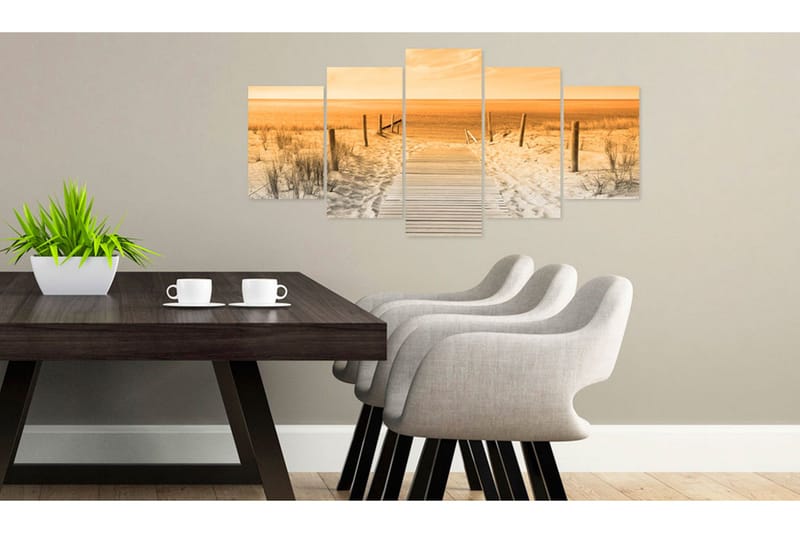 Taulu Orange Beach 200x100 - Artgeist sp. z o. o. - Sisustustuotteet - Taulu & taide - Canvas-taulu