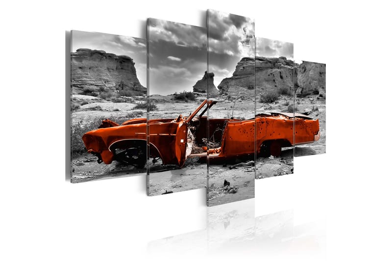 Taulu Orange Car 200x100, Artgeist sp. z o. o.