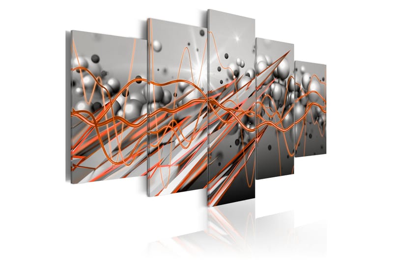 Taulu Orange Stream 200x100 - Artgeist sp. z o. o. - Sisustustuotteet - Taulu & taide - Canvas-taulu