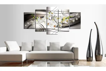 Taulu Orchid With Diamonds 200x100 - Artgeist sp. z o. o. - Sisustustuotteet - Taulu & taide - Canvas-taulu