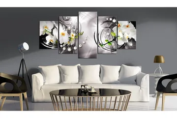 Taulu Orchid Pearls And Diamonds 200x100 - Artgeist sp. z o. o. - Sisustustuotteet - Taulu & taide - Canvas-taulu